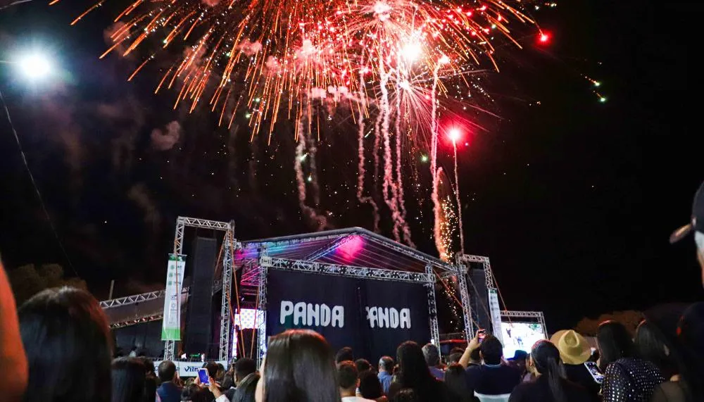 Programa&ccedil;&atilde;o comemorativa contou com apresenta&ccedil;&otilde;es culturais, shows musicais, cavalgada, motocross, parque de divers&otilde;es e atividades realizadas durante a 32&ordf; Expo Colm&eacute;ia 2026, com apoio do Governo do Tocantins - Foto: Esequias Ara&uacute;jo/Governo do Tocantins