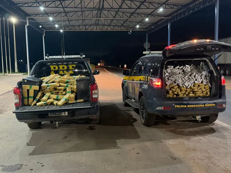 Quase 700 kg de drogas são apreendidos na BR-153, em Araguaína; motorista é preso em flagrante