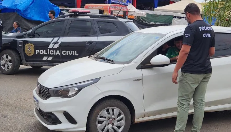 Operação Shamar: Polícia Civil promove ação de conscientização sobre violência contra a mulher durante os Festejos de Nossa Senhora da Abadia, em Taguatinga