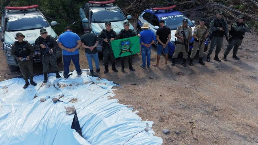 Grande apreensão ambiental em Chapada da Natividade desmantela garimpo ilegal