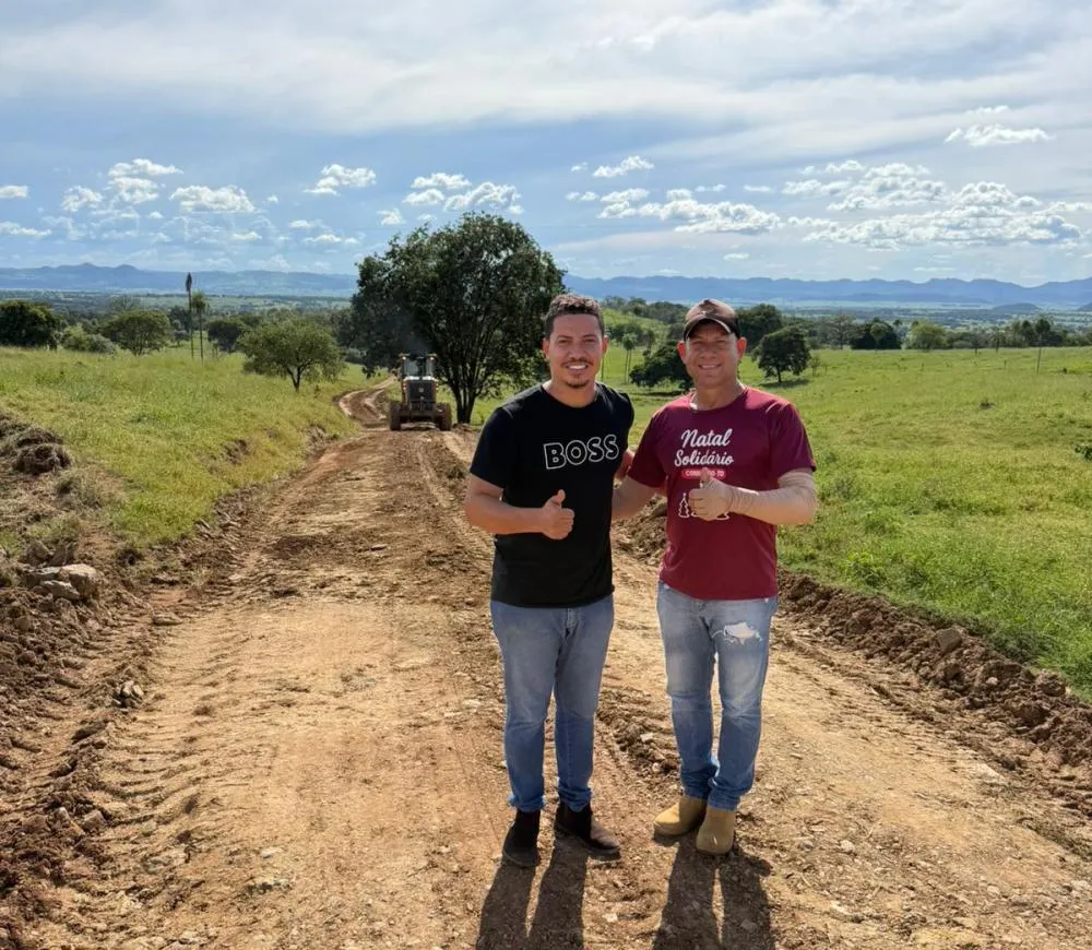 Prefeitura de Combinado inicia recuperação da estrada vicinal da Pinheira em parceria com a Ageto